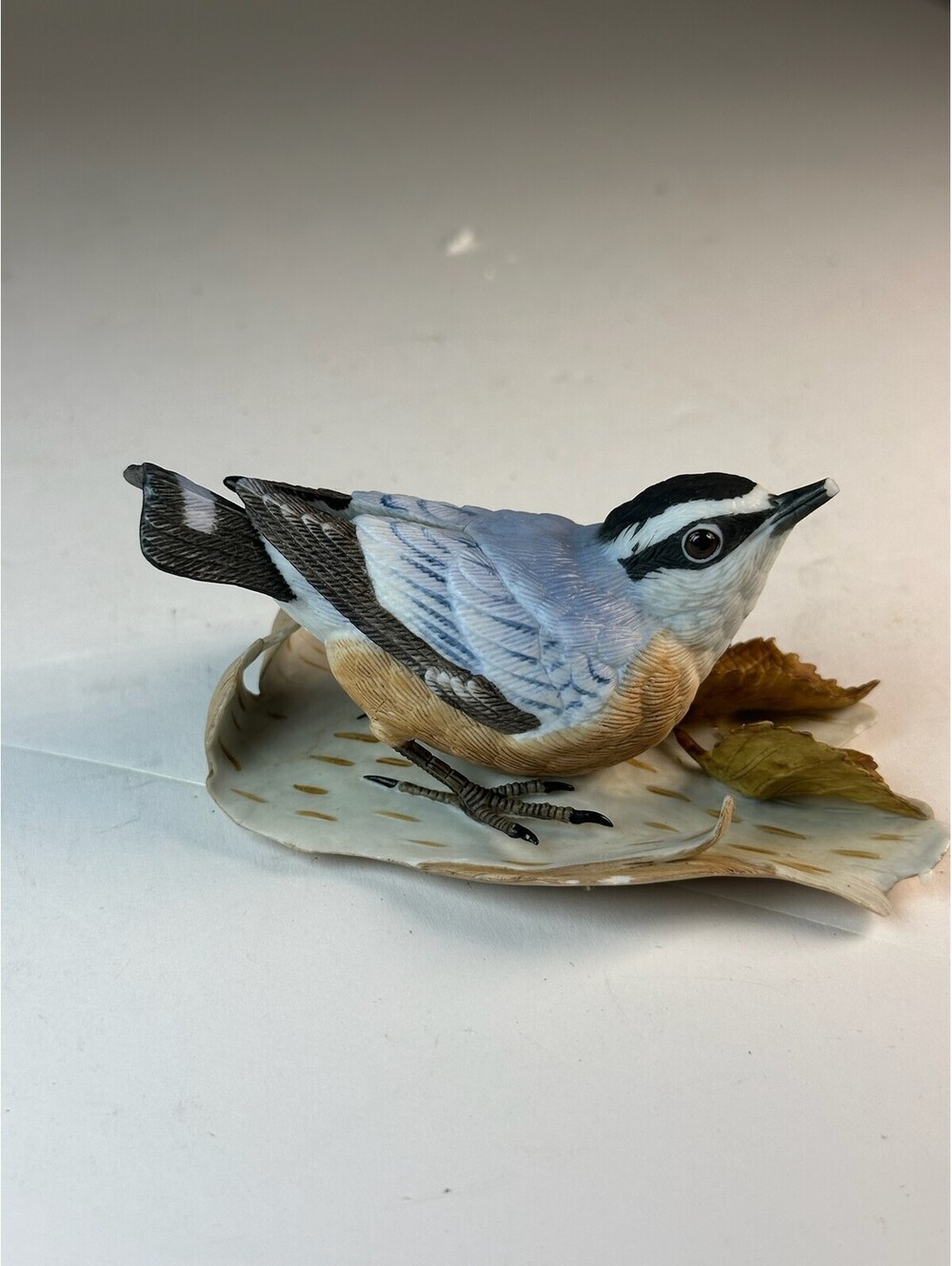 Lenox Fine Porcelain Red-breasted Nuthatch Bird Figurine D-3